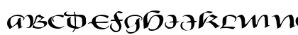 FZ SCRIPT 19 EX Normal Lowercase Preview