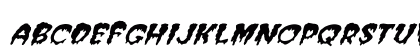 FZ UNIQUE 10 MANGLED ITALIC Normal Preview