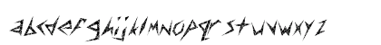 FZ UNIQUE 17 CRACKED Normal Lowercase Preview