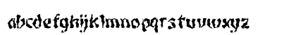 FZ WACKY 47 Normal Lowercase Preview