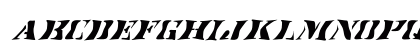 FZ WARPED 17 ITALIC Normal Preview