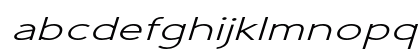 Gadera Extra-expanded Italic Preview