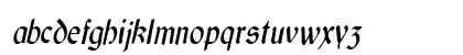 GaelicCondensed Italic Preview