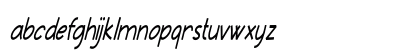 Galena Street Condensed Italic Preview