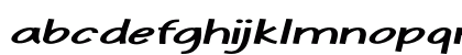 Galena Street Extra-expanded Bold Lowercase Preview