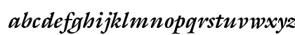 ITC Galliard Bold Italic Preview