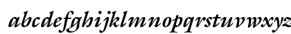 ITC Galliard Std Bold Italic Preview