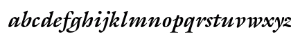 ITC Galliard Std Bold Italic Preview