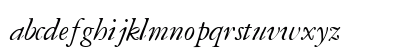 GaramondRepriseOSSSK Italic Lowercase Preview