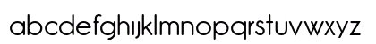 GardensC Regular Lowercase Preview