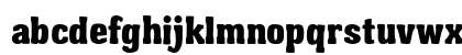 Garishing Worse Regular Lowercase Preview