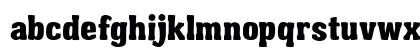 Garishing Worse Regular Lowercase Preview