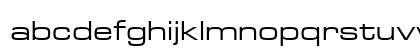 Metrostyle Extended Regular Lowercase Preview