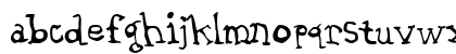 Garth Hand Regular Lowercase Preview
