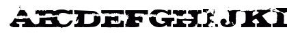gatecrasher texan Lowercase Preview