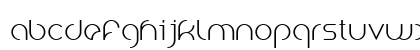 Gavitrist Bold Lowercase Preview