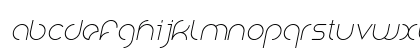 Gavitrist Italic Lowercase Preview