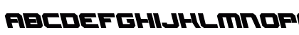 Gearhead Leftalic Italic Preview