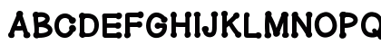 GelDoticaPlainHeavy Heavy Lowercase Preview