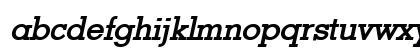 Geo Bold Italic Lowercase Preview