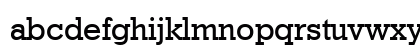 GeoSlb712 Md BT Medium Lowercase Preview