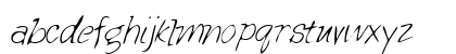 GeorgesHand Regular Lowercase Preview