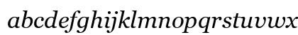 Georgia Italic Preview
