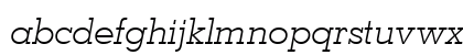 GeoSlab703 Lt BT Light Italic Preview