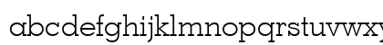 GeoSlab703 Lt BT Light Lowercase Preview