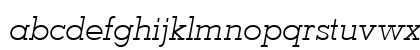 GeoSlabserifLight Italic Preview