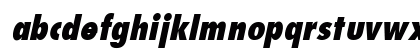GermanCondensedX Bold Italic Preview