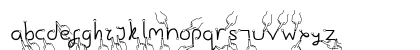 Gesture Regular Lowercase Preview