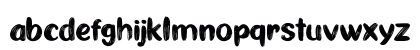 Ghiya Strokes Ghiya Strokes Lowercase Preview