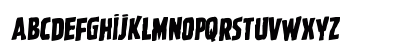 Ghoulish Intent Rotalic Italic Lowercase Preview