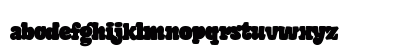Giant Head Regular Lowercase Preview