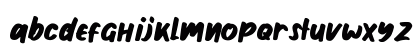 Gibson walsh Regular Lowercase Preview