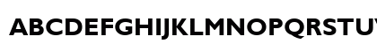 GillsExpert Bold Lowercase Preview