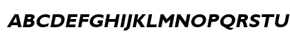 GillsExpert Bold-Oblique Lowercase Preview