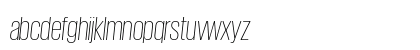 Giorgio Sans Extralight Italic Lowercase Preview
