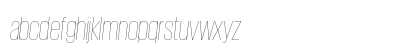 Giorgio Sans Thin Italic Lowercase Preview