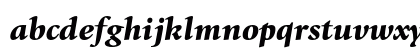 ITC Giovanni Std Black Italic Lowercase Preview