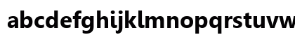 Gisha Bold Lowercase Preview