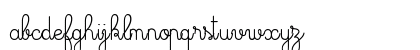 Glam Queen Regular Lowercase Preview
