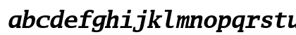 GoMono NF Bold Italic Preview