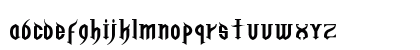 Golgotha Regular E. Lowercase Preview