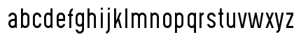 Gotcha Gothic Light Regular Lowercase Preview