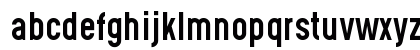 Gotcha Gothic Regular Lowercase Preview