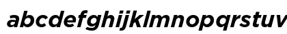 Gotham Bold Italic Lowercase Preview