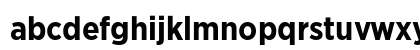 Gotham Narrow Bold Lowercase Preview