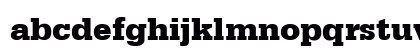 Gothic FineBlack Heavy Lowercase Preview